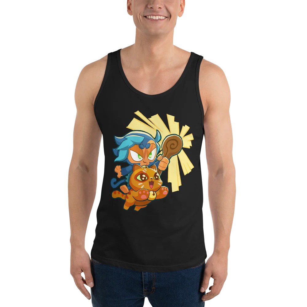 Ezili Smudge Cat Tank Top (Unisex) - Image 2