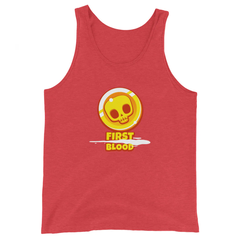 First Blood Tank Top (Unisex) - Image 7