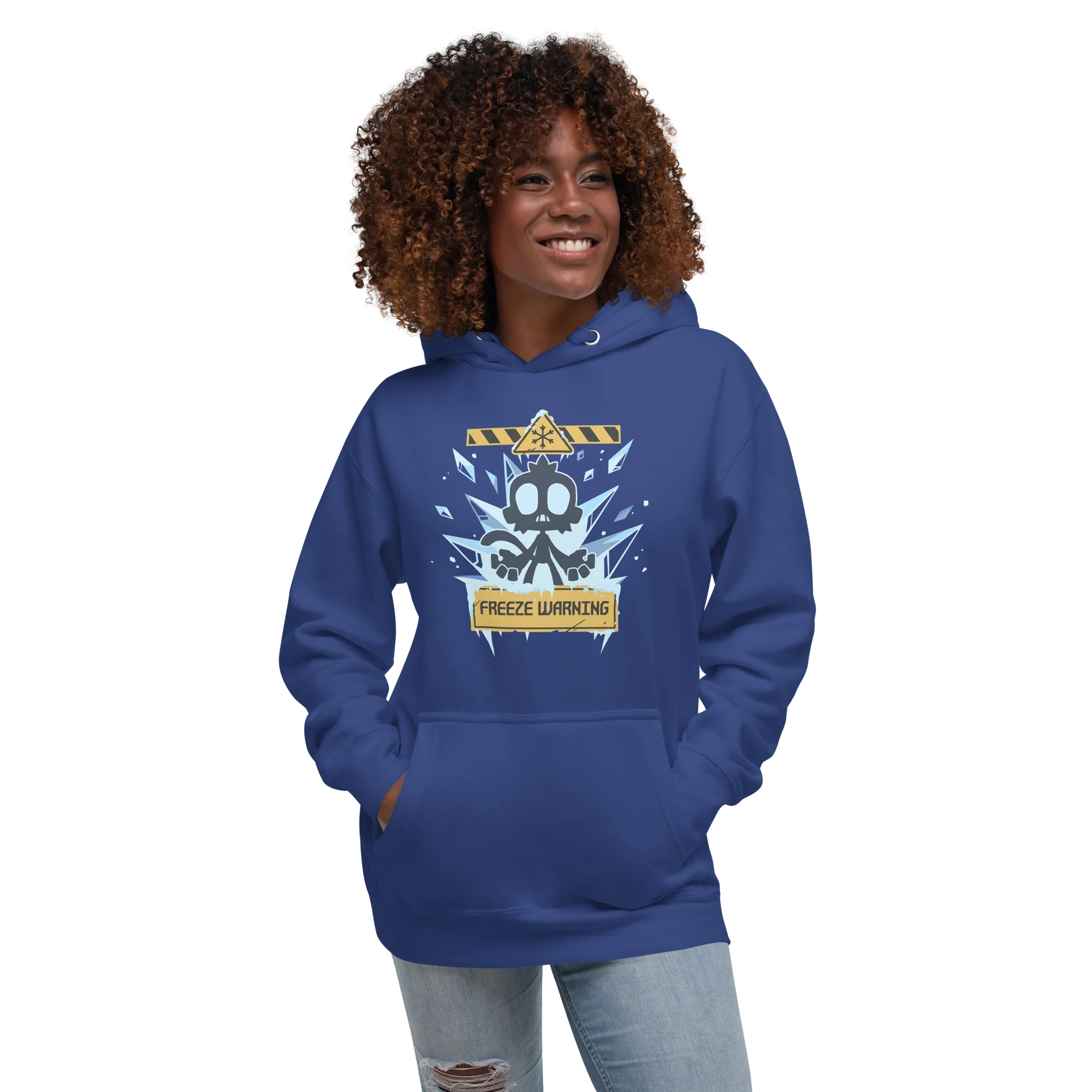 Freeze Warning Hoodie (Unisex) - Image 5