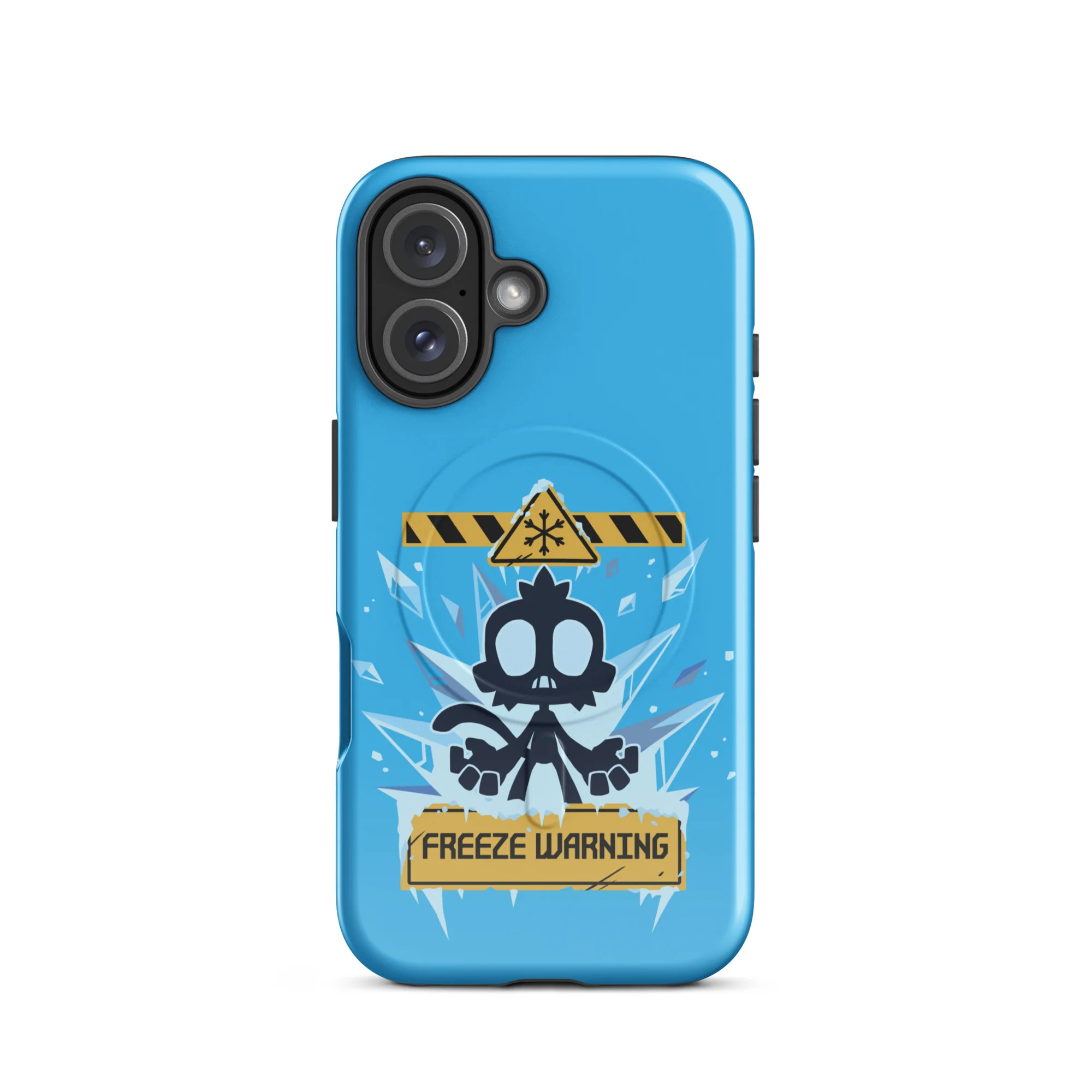 Freeze Warning iPhone Case - MagSafe® (Tough) - Image 11