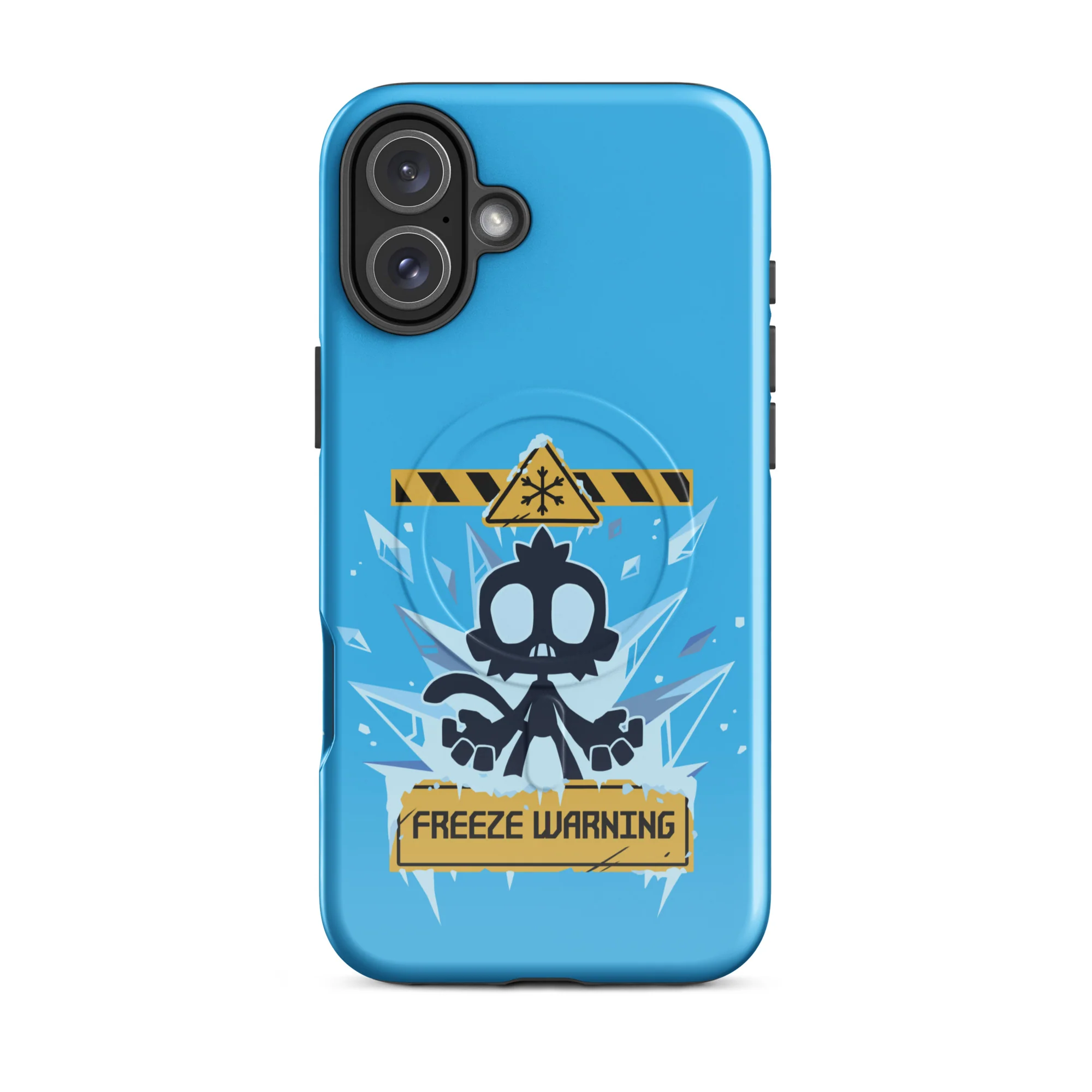 Freeze Warning iPhone Case - MagSafe® (Tough) - Image 16