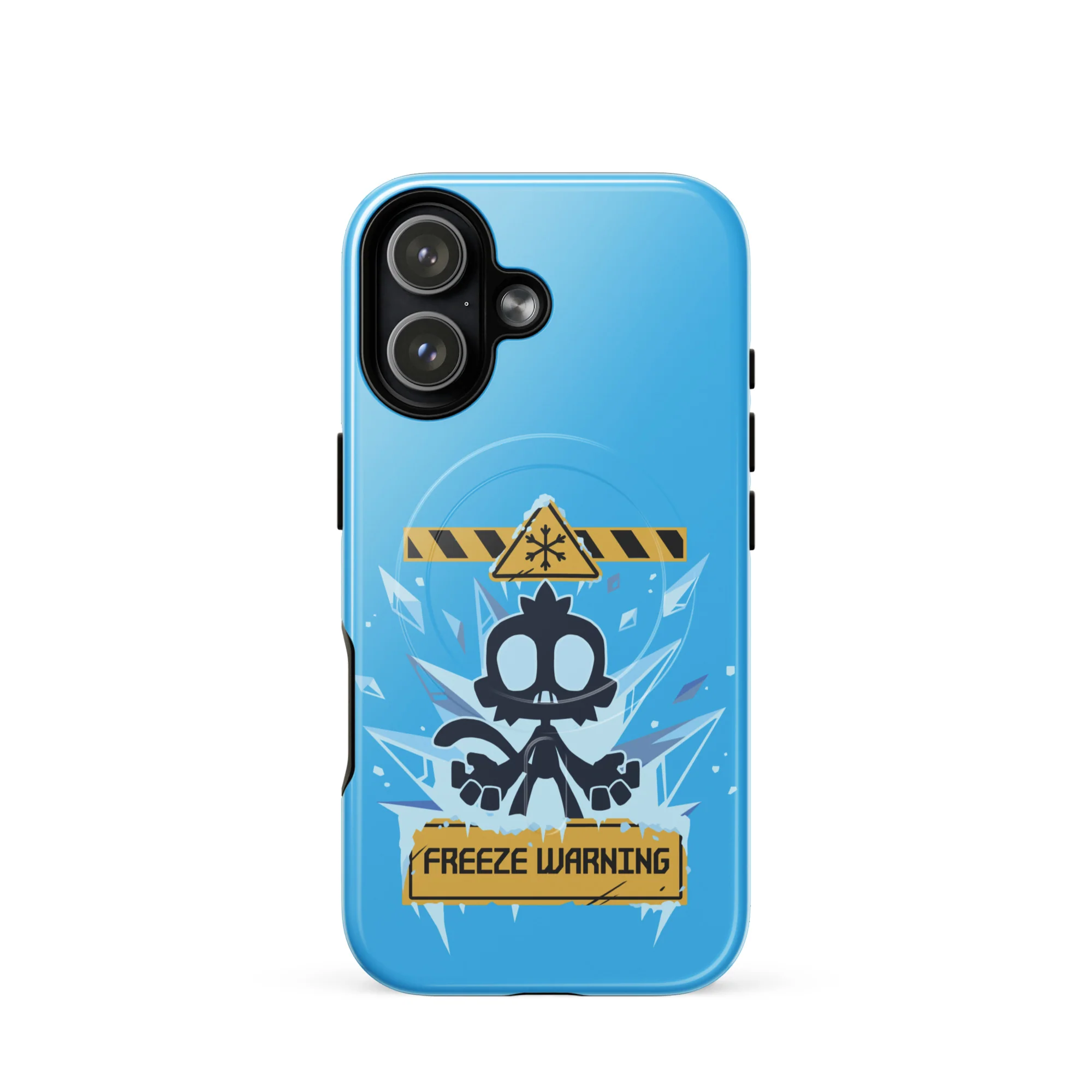 Freeze Warning iPhone Case - MagSafe® (Tough) - Image 26