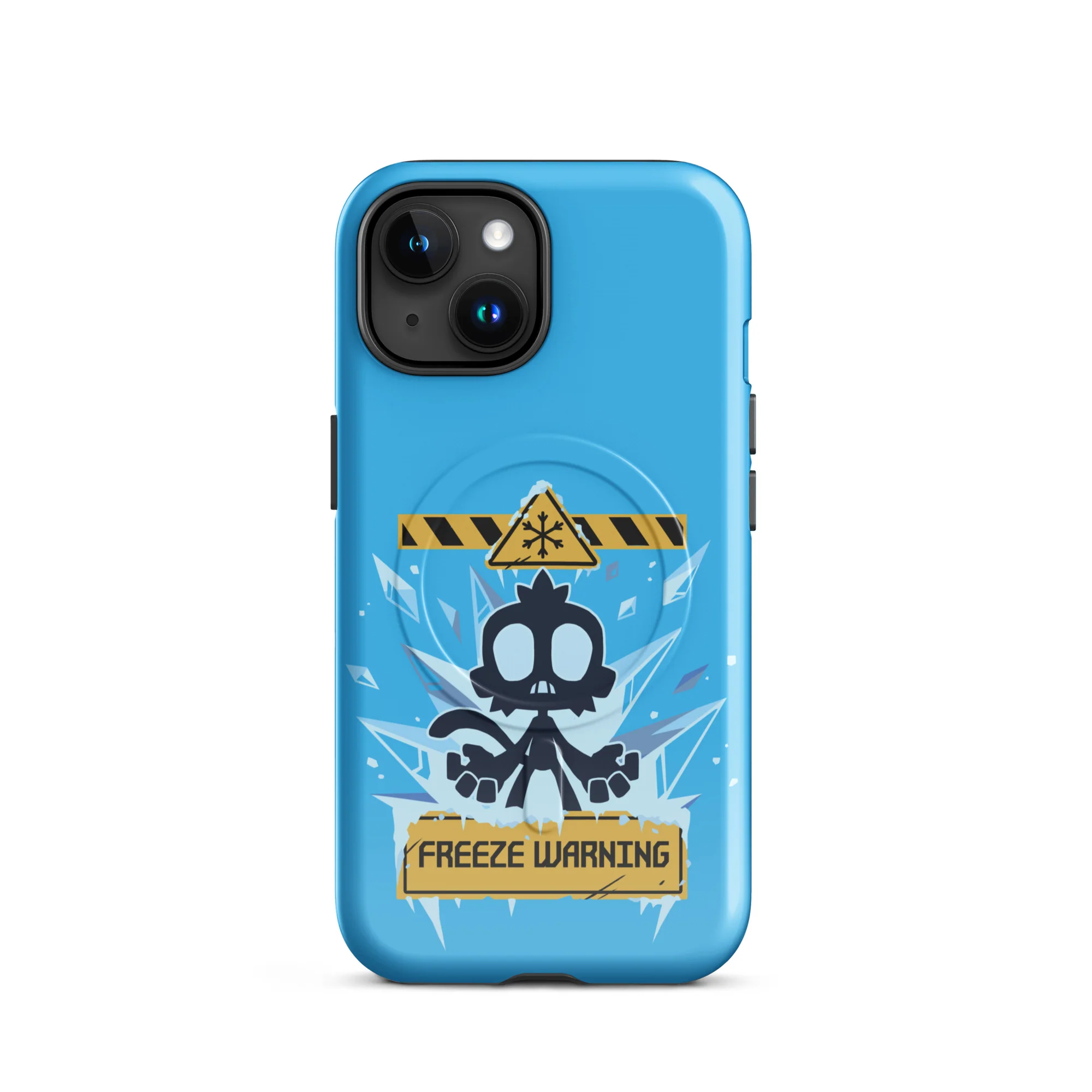 Freeze Warning iPhone Case - MagSafe® (Tough) - Image 3