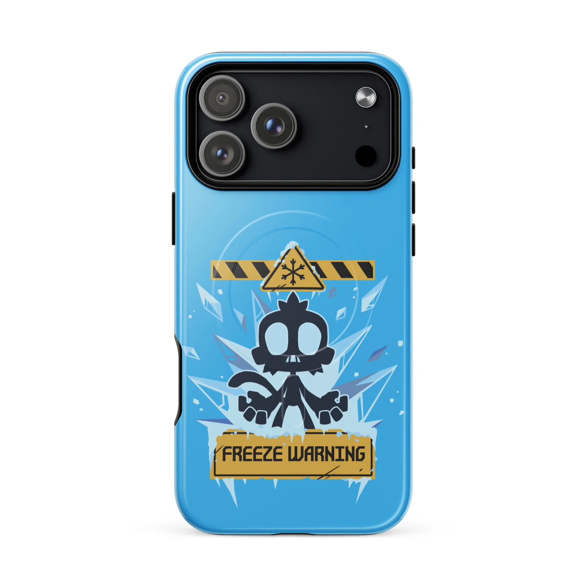 Freeze Warning iPhone Case - MagSafe® (Tough) - Image 32