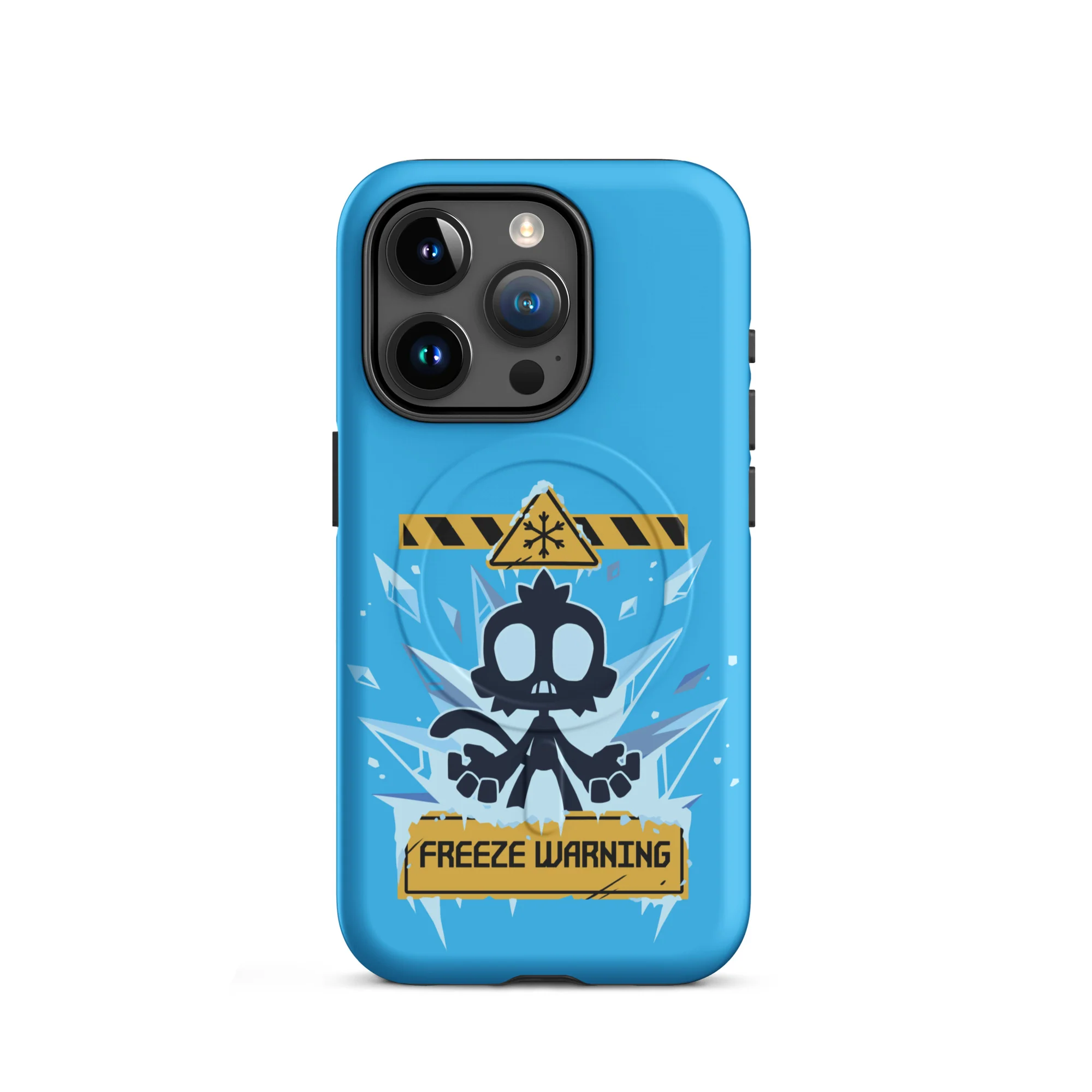 Freeze Warning iPhone Case - MagSafe® (Tough) - Image 4