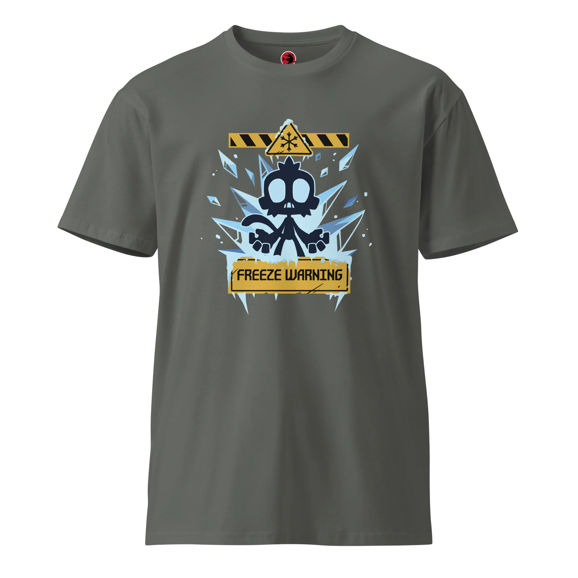 Freeze Warning Premium Shirt (Unisex) - Image 14