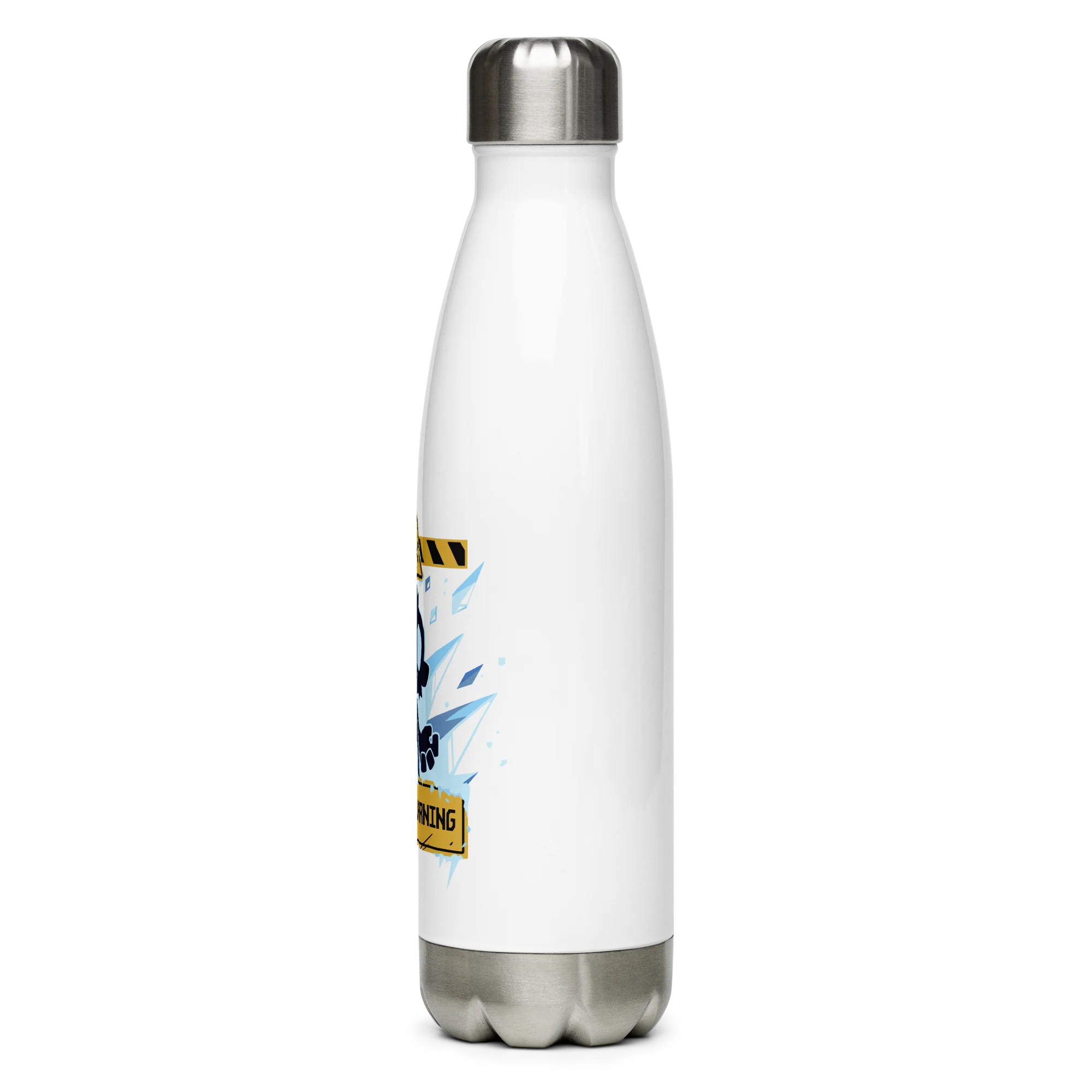 Freeze Warning Stainless Steel Water Bottle - Image 3