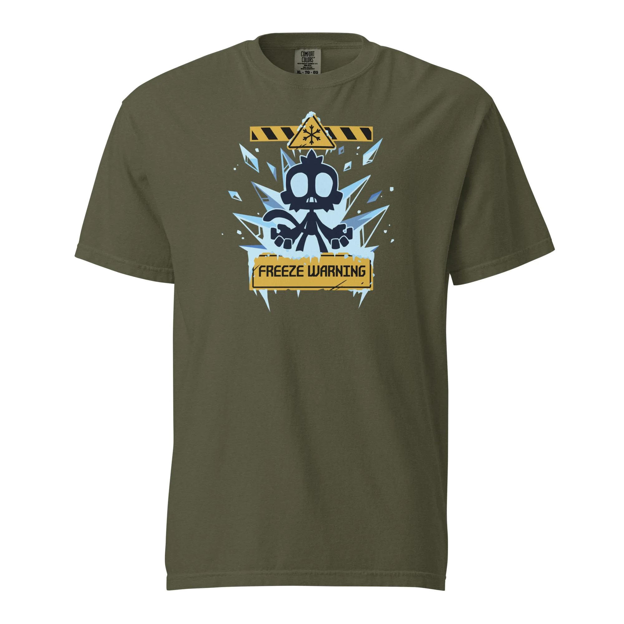 Freeze Warning Standard Issue Shirt (Unisex) - Image 7
