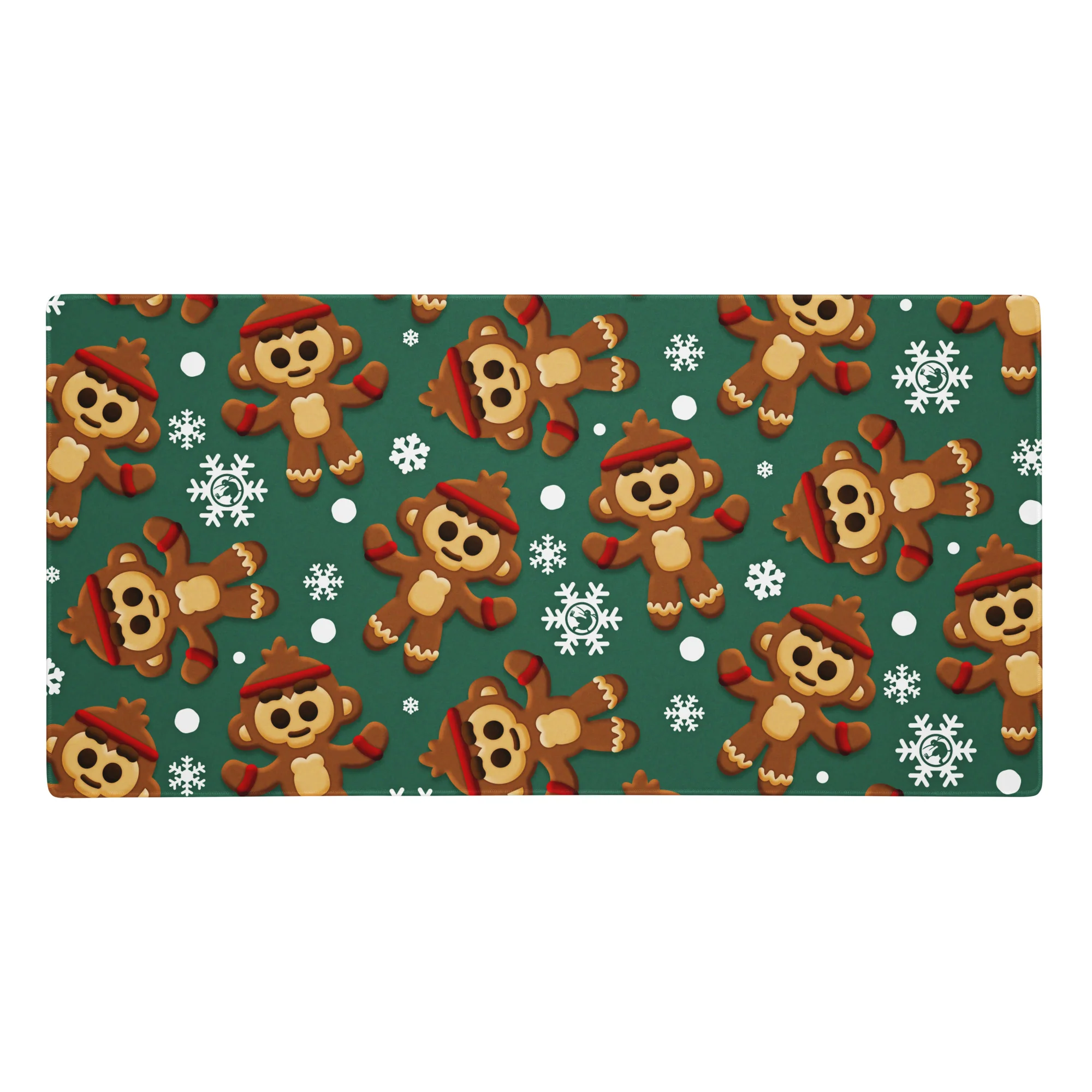 Gingerbread Monkey Desk Mat (90cm x 45cm)