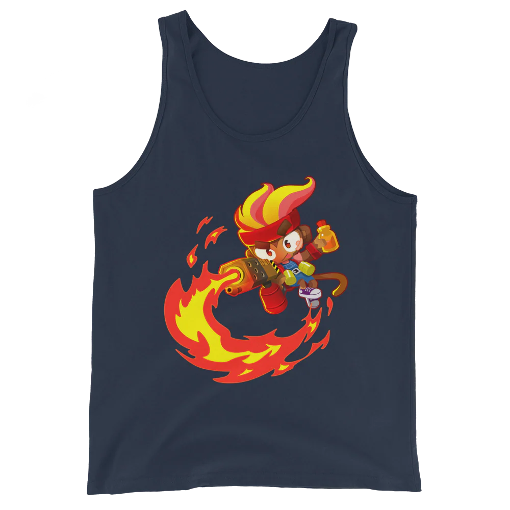 Gwendolin Fire Tank Top (Unisex) - Image 3