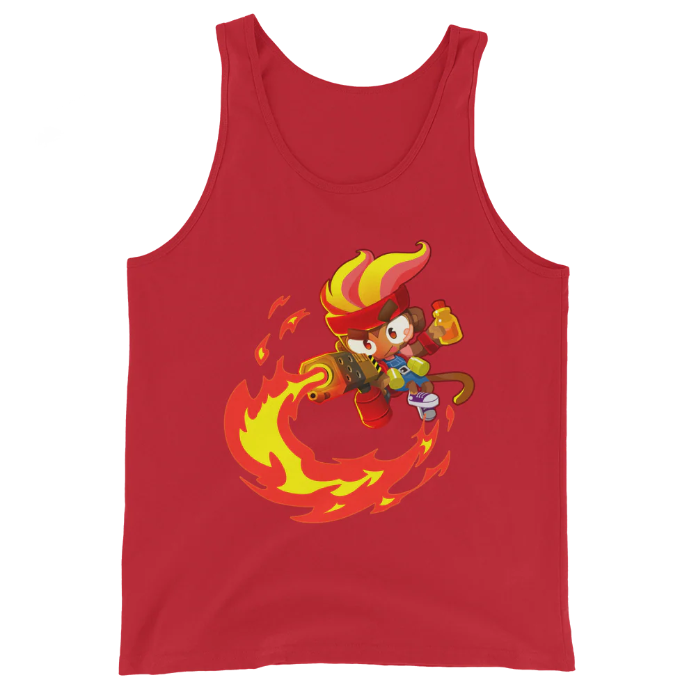 Gwendolin Fire Tank Top (Unisex) - Image 4