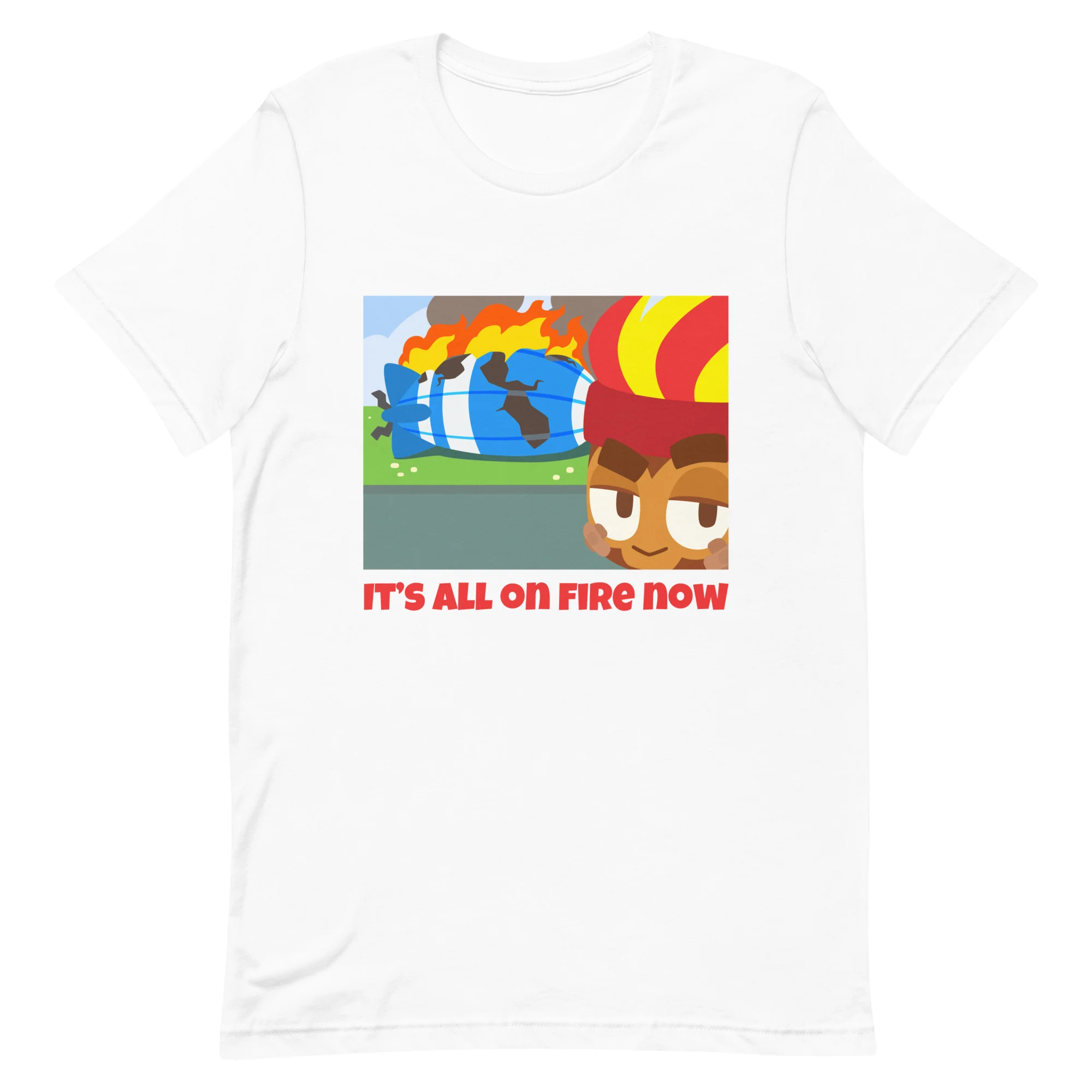 It's All On Fire Now Shirt (Unisex) - Image 13
