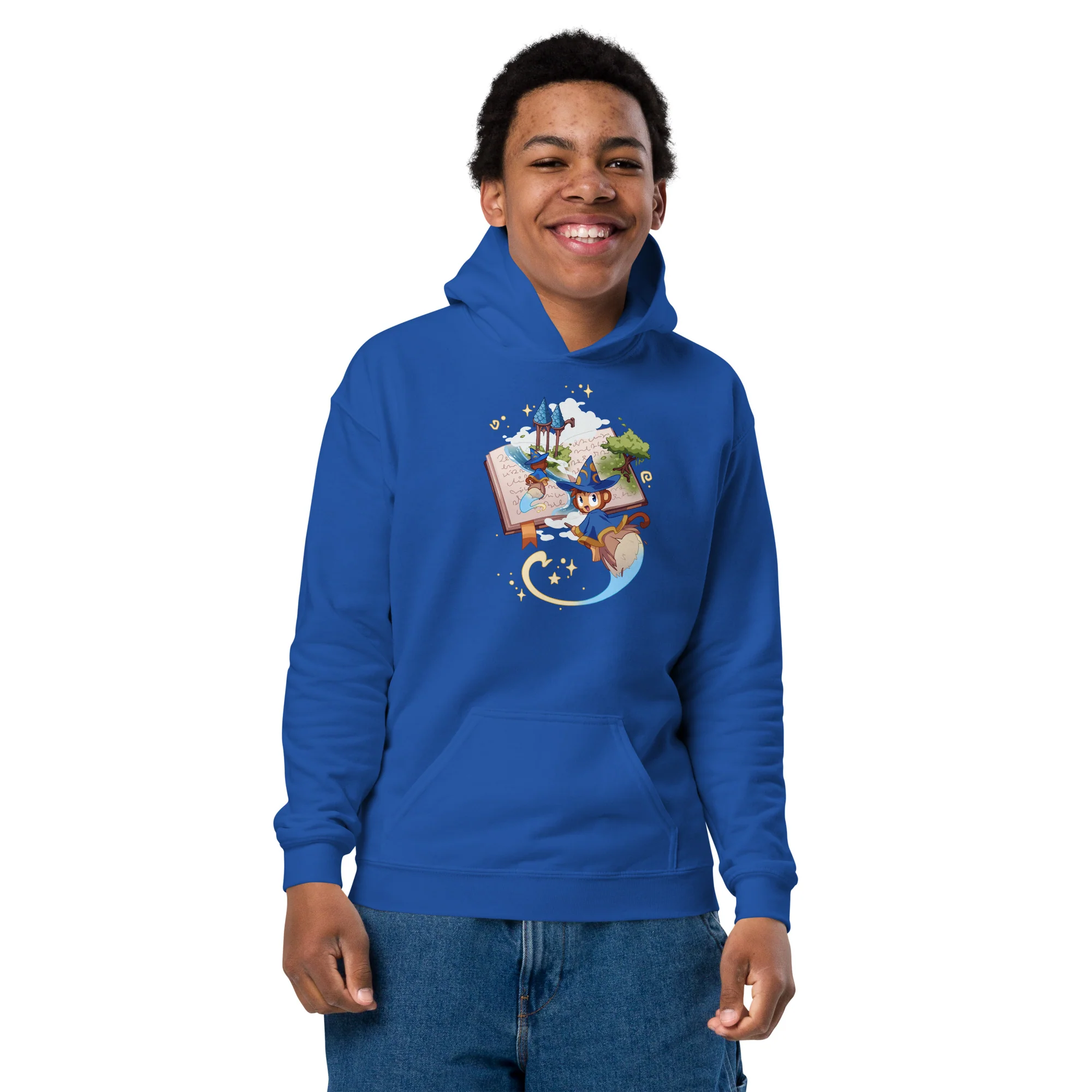 Wizard's Journey Heavy Blend Hoodie (Youth) - Image 4