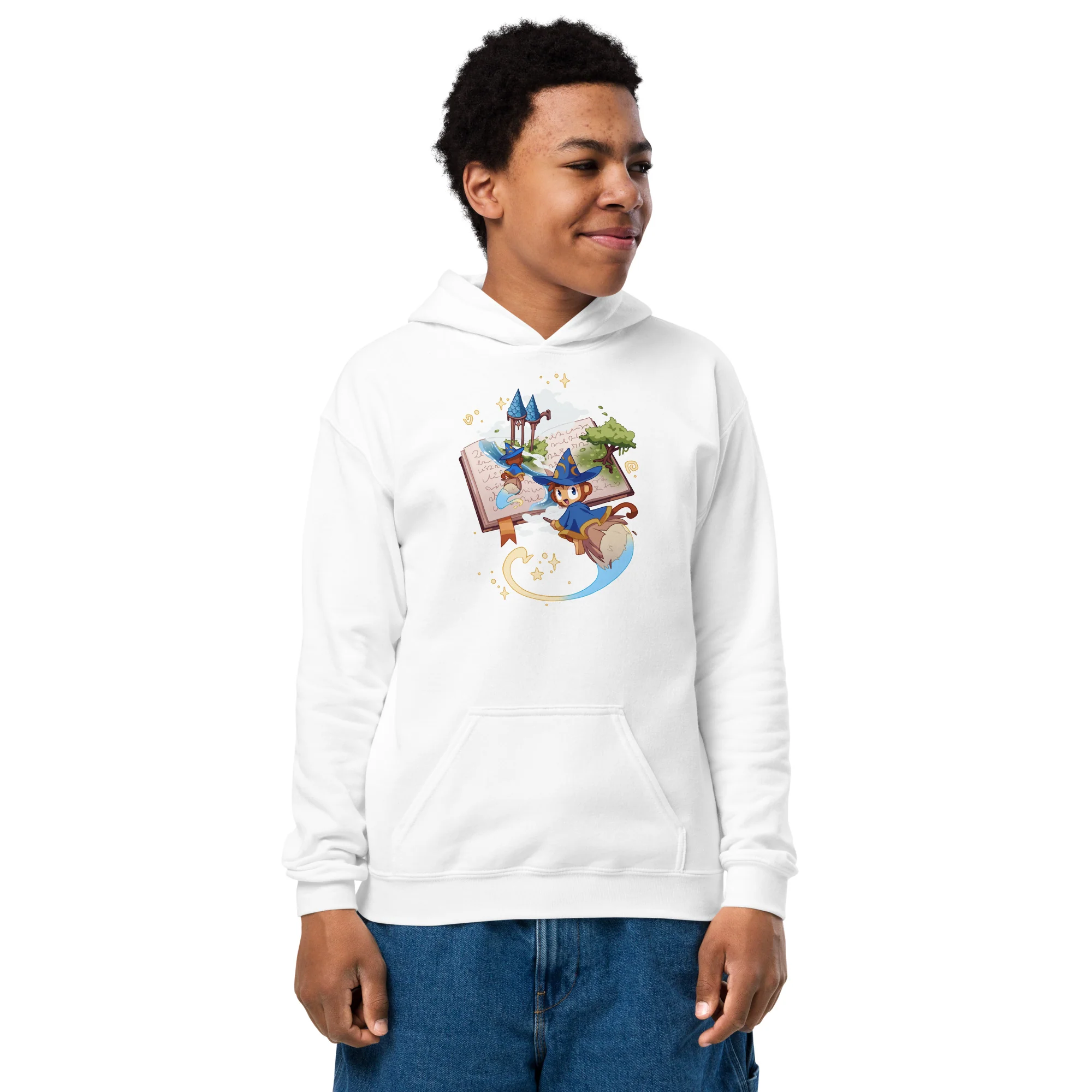 Wizard's Journey Heavy Blend Hoodie (Youth) - Image 5