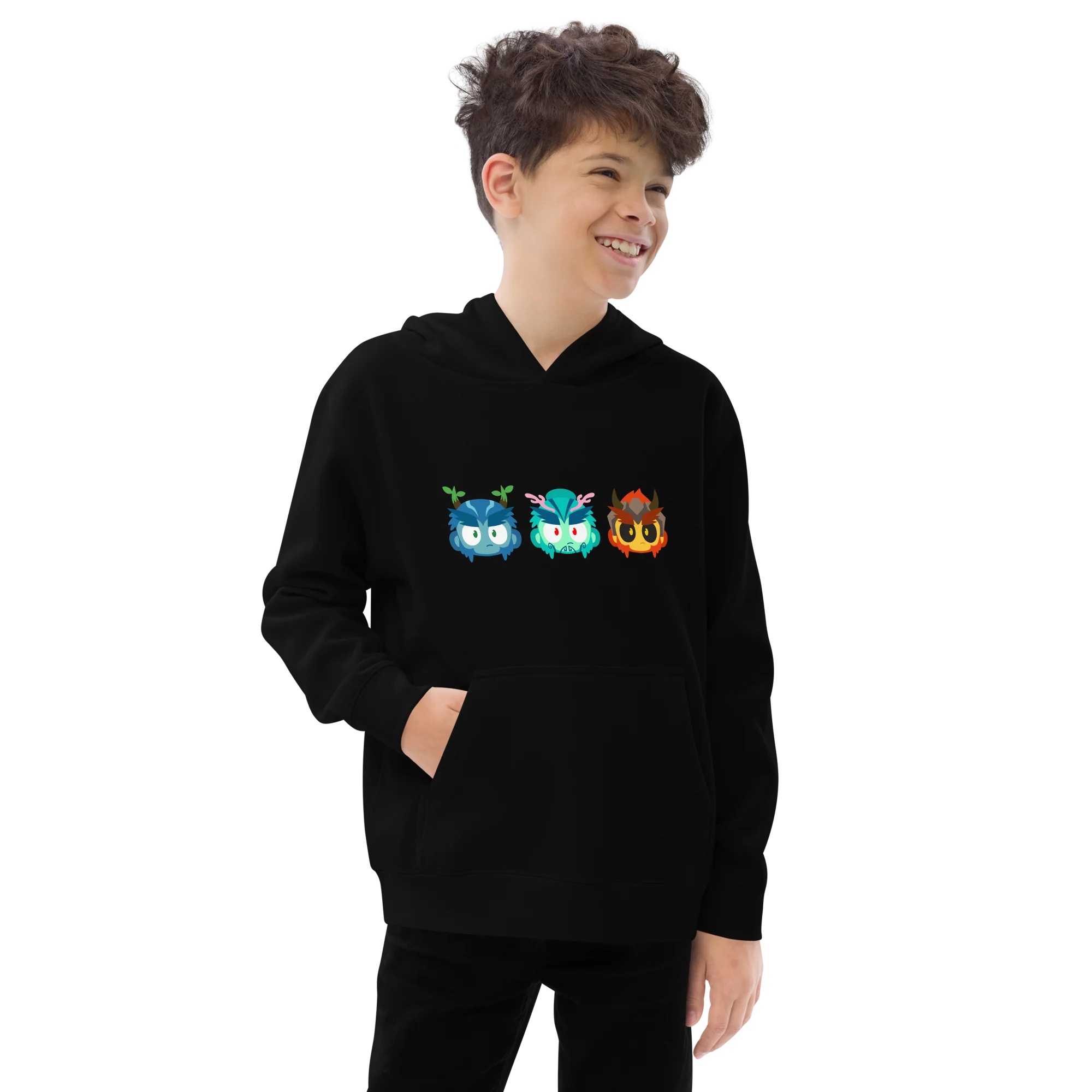 Hero Heads | Obyn - Fleece Hoodie (Kids/Youth) - Image 8