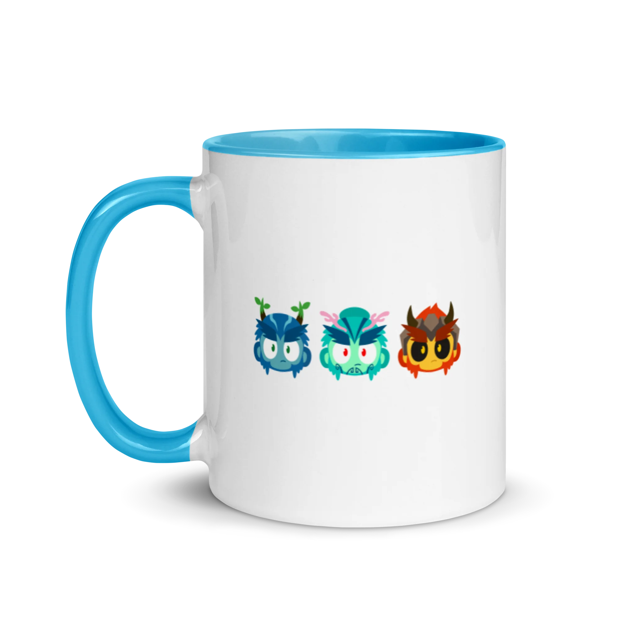 Hero Heads | Obyn - Mug with Color Inside - Image 12