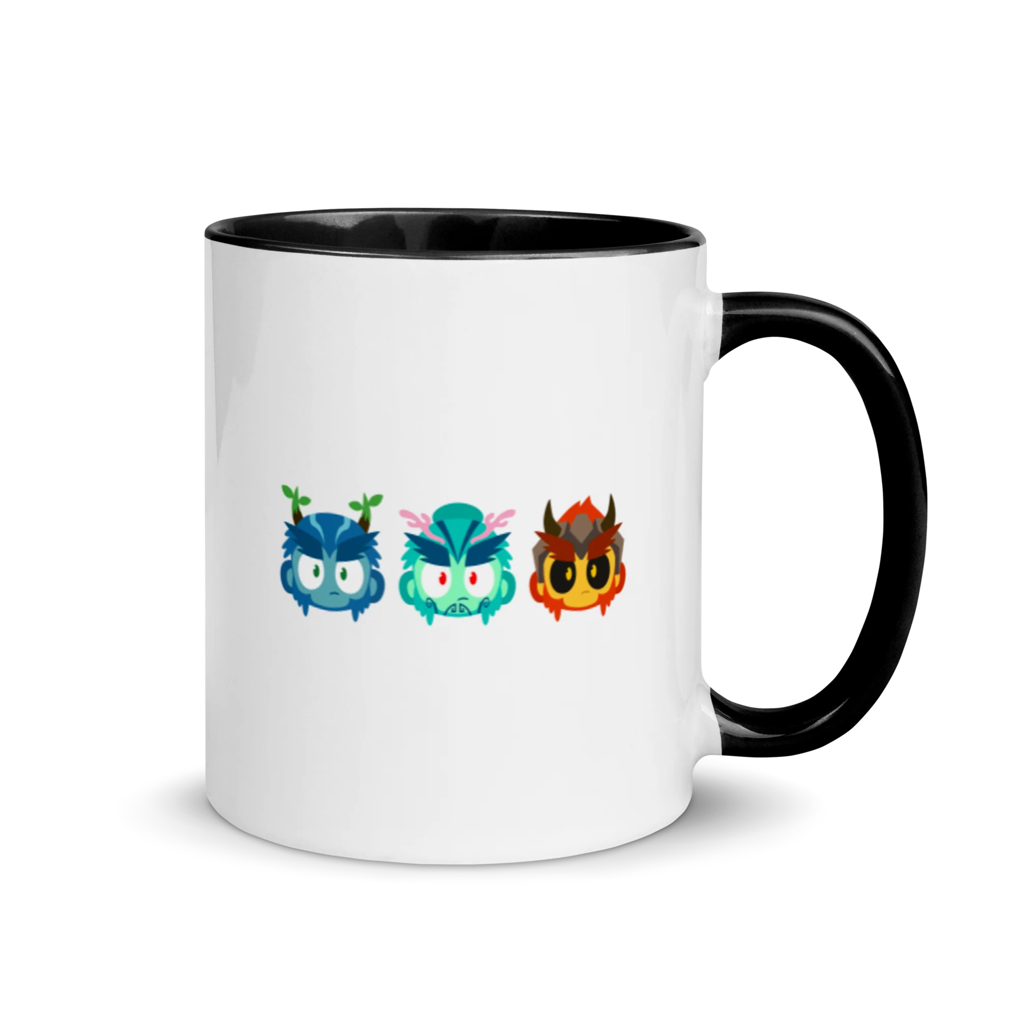 Hero Heads | Obyn - Mug with Color Inside - Image 2