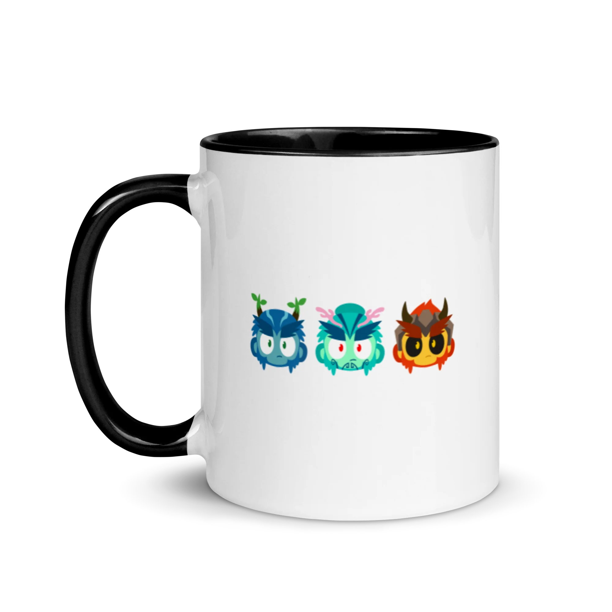 Hero Heads | Obyn - Mug with Color Inside - Image 4