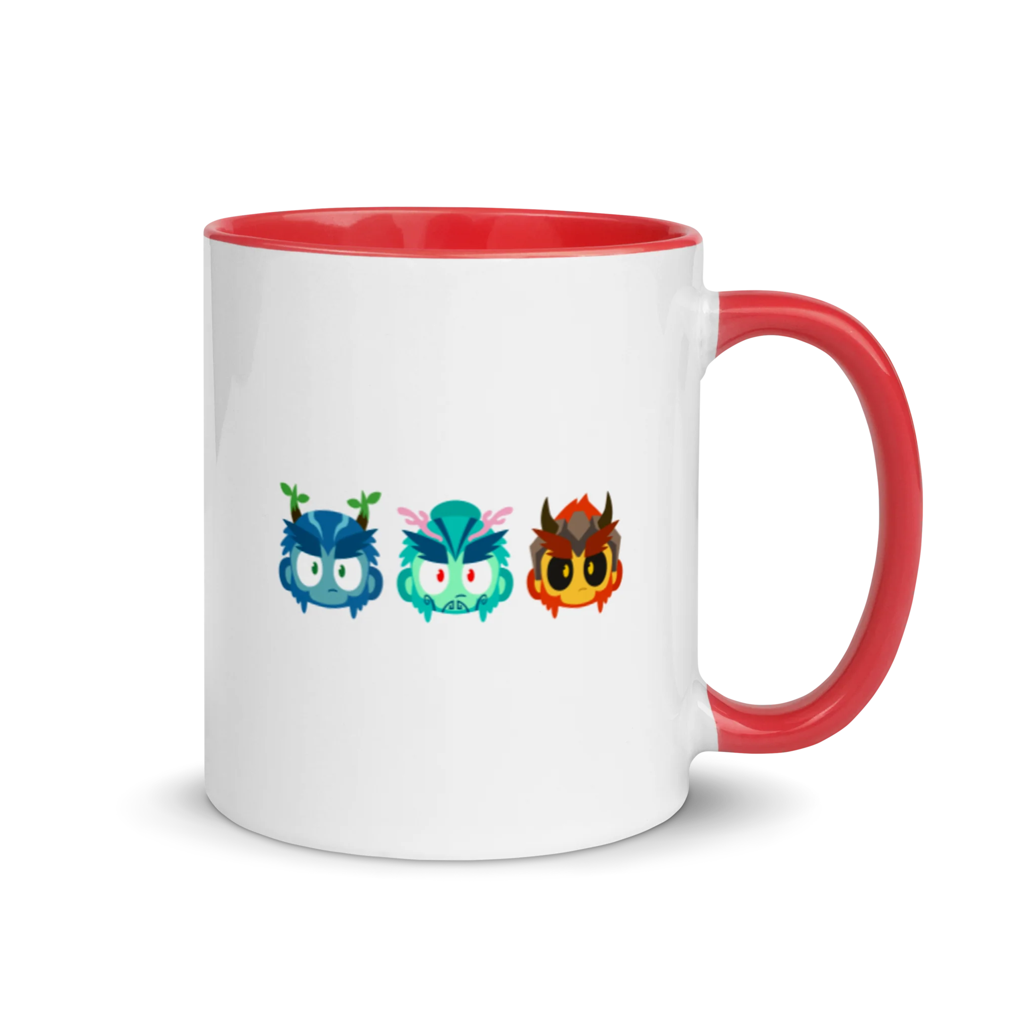 Hero Heads | Obyn - Mug with Color Inside - Image 5
