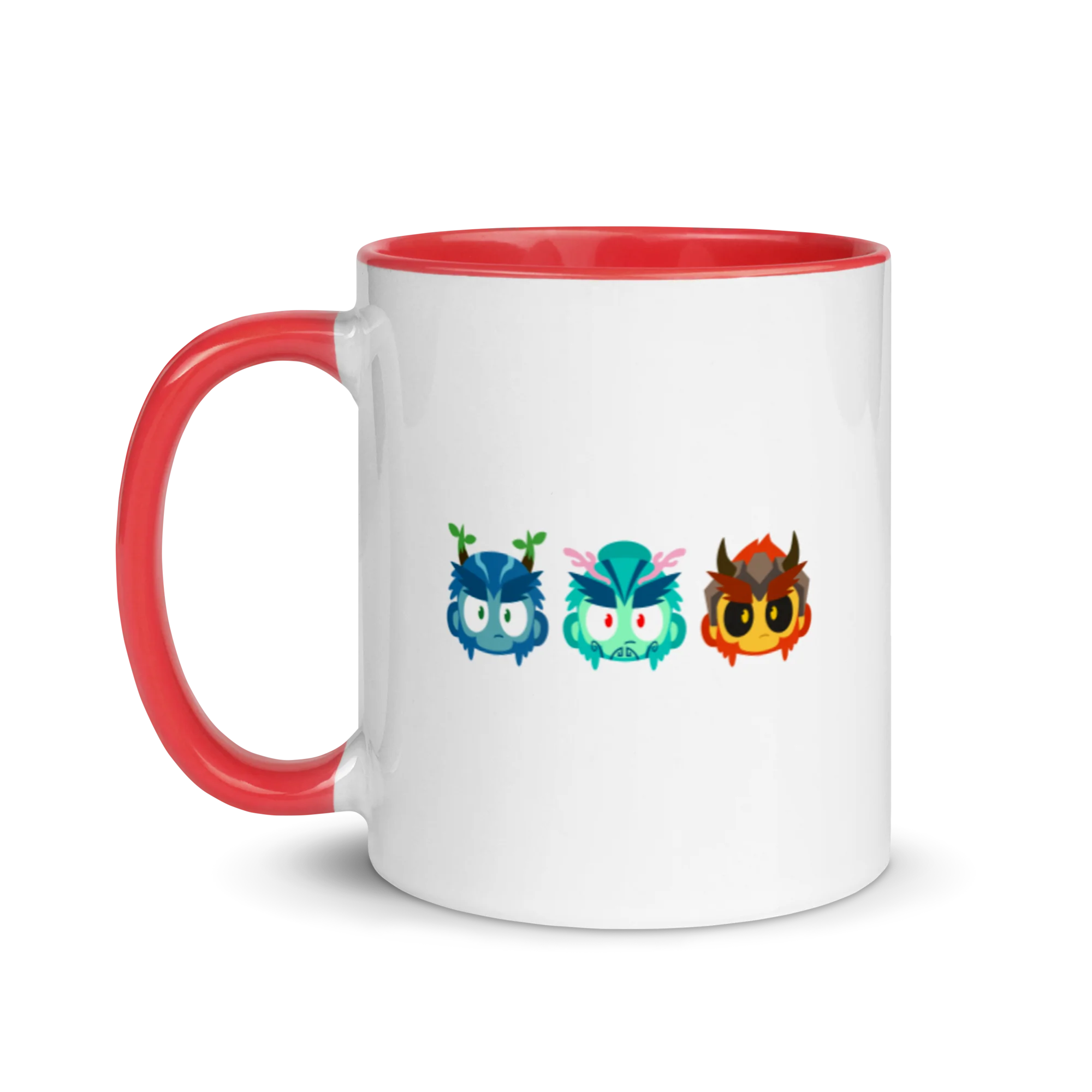 Hero Heads | Obyn - Mug with Color Inside - Image 7