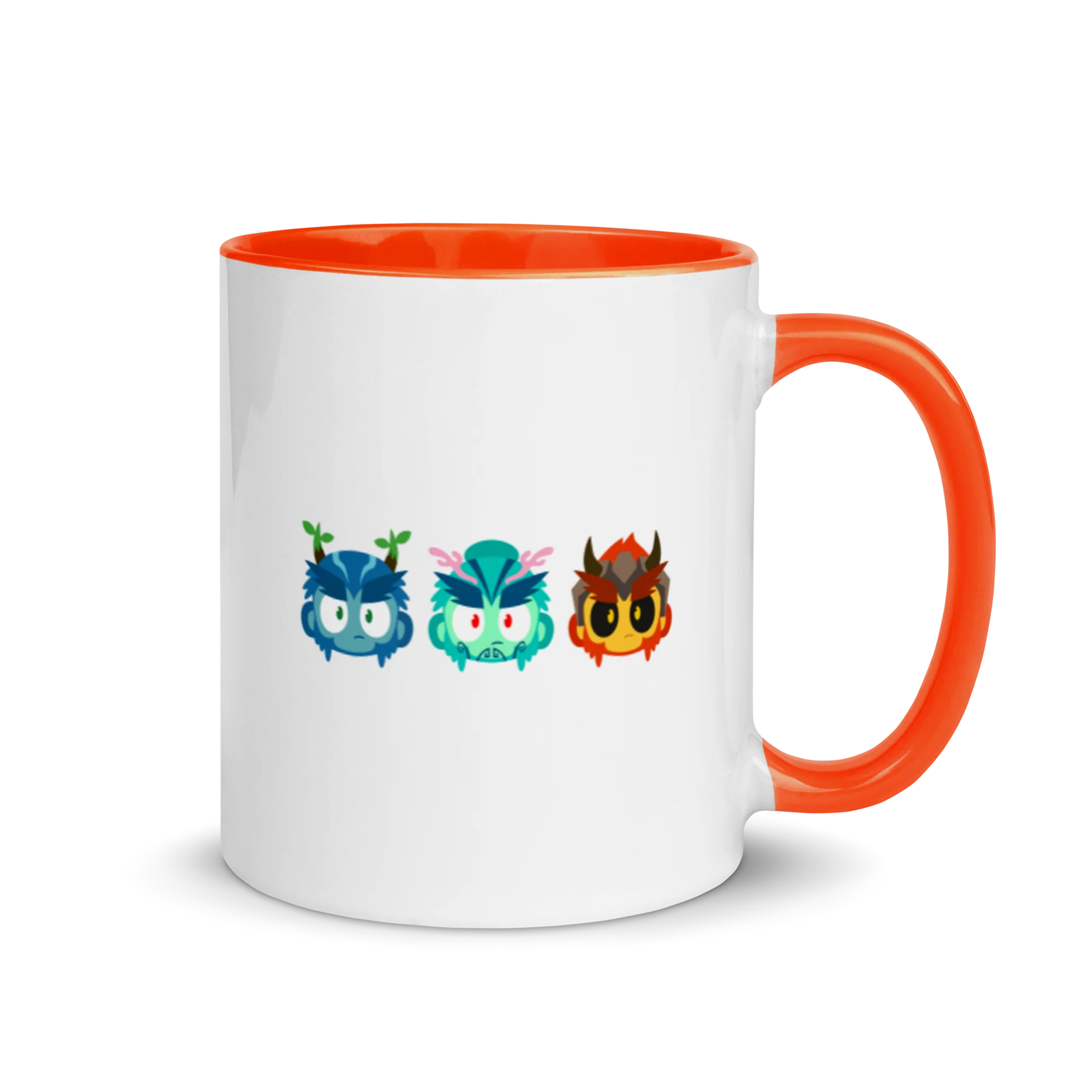 Hero Heads | Obyn - Mug with Color Inside - Image 8