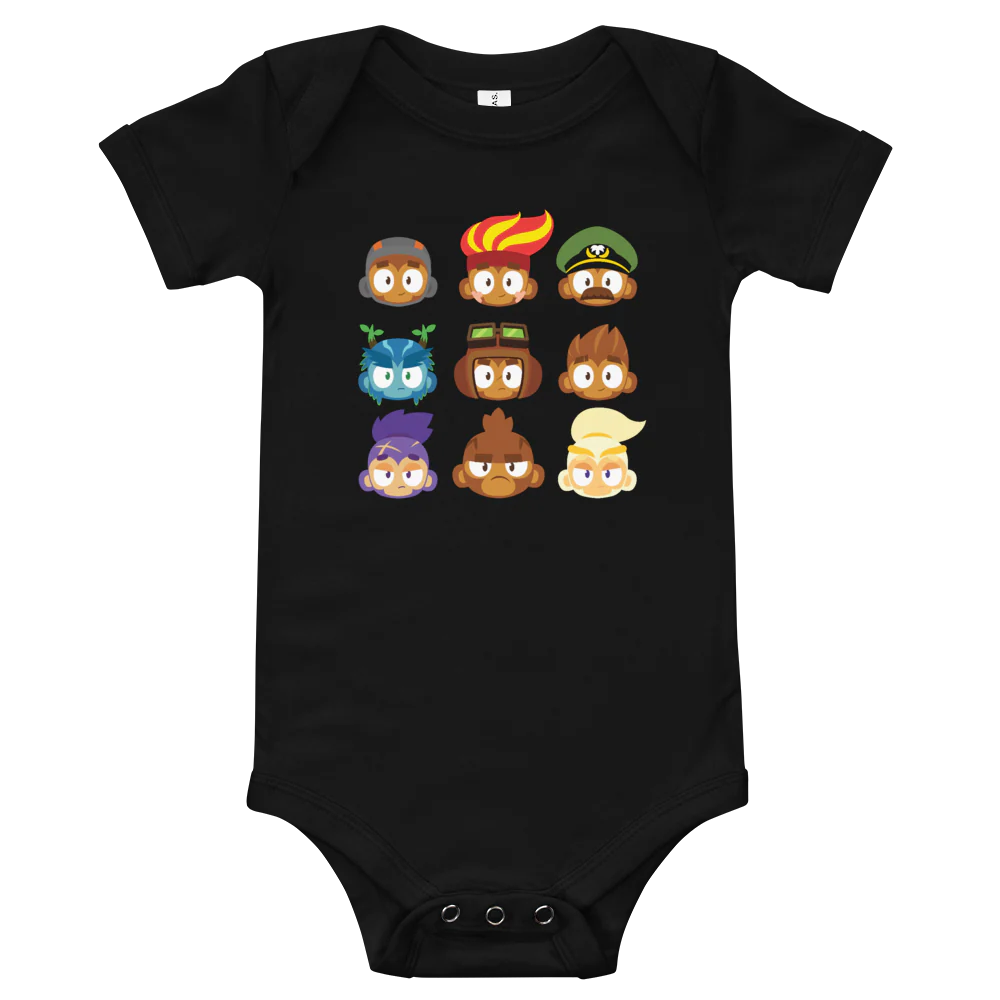 Hero Heads Baby Bodysuit - Image 3