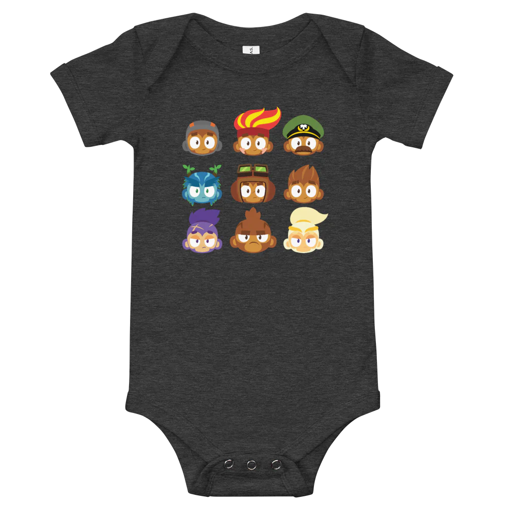 Hero Heads Baby Bodysuit - Image 4