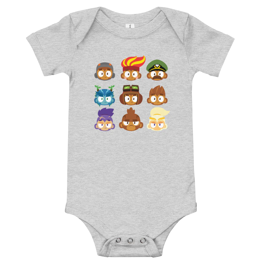 Hero Heads Baby Bodysuit - Image 5