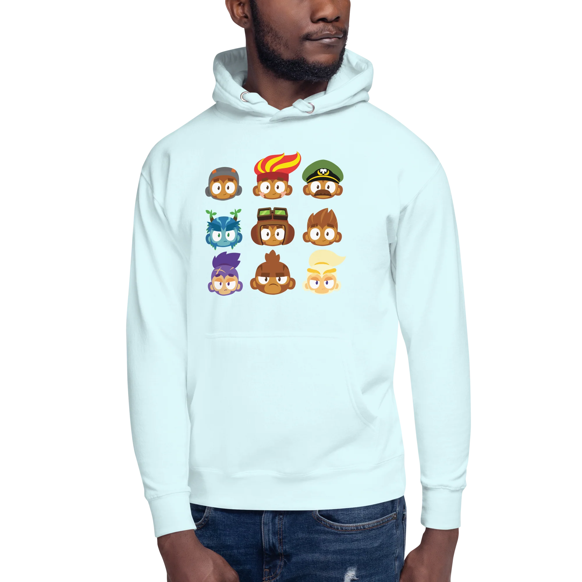 Hero Heads Hoodie (Unisex) - Image 4