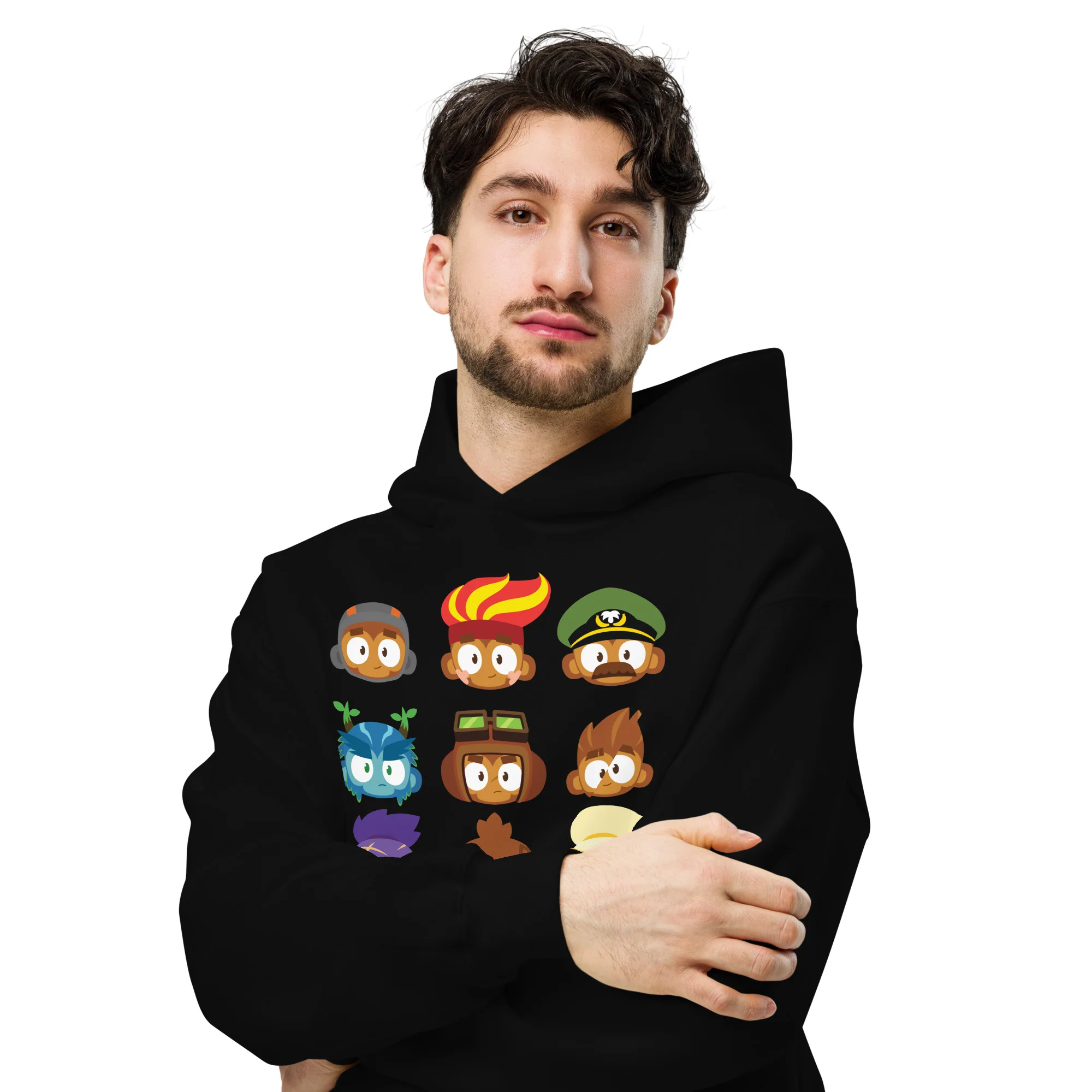 Hero Heads Premium Oversized Hoodie (Unisex) - Image 3