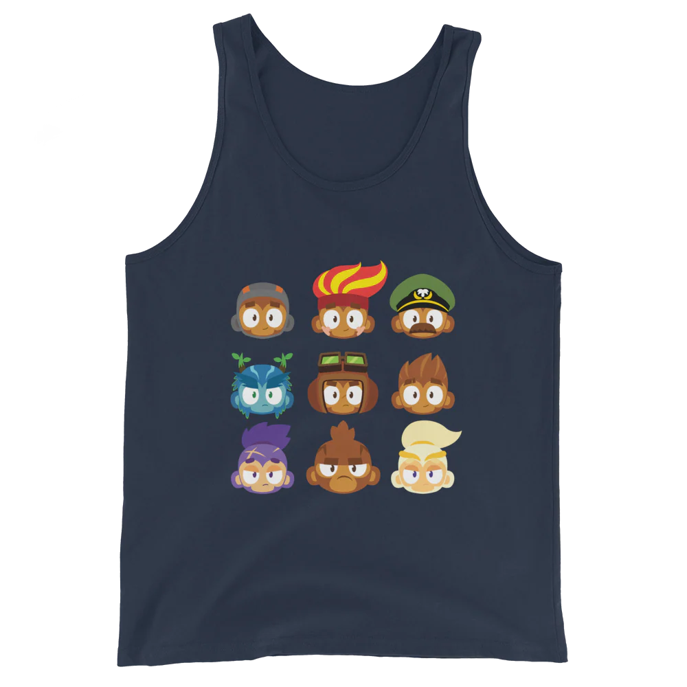 Hero Heads Tank Top (Unisex) - Image 4