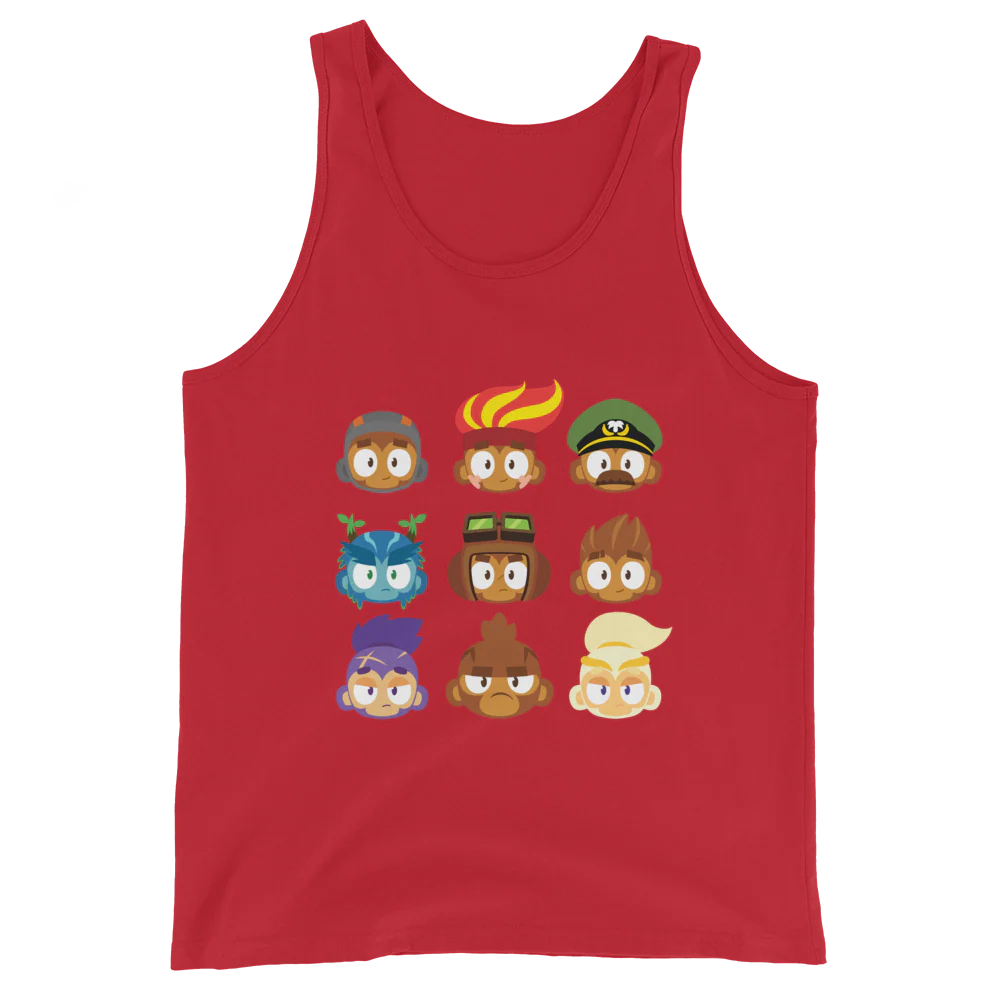 Hero Heads Tank Top (Unisex) - Image 5