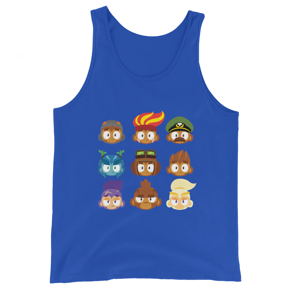 Hero Heads Tank Top (Unisex) - Image 6