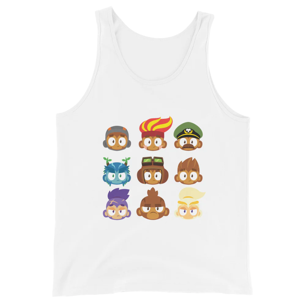Hero Heads Tank Top (Unisex) - Image 7