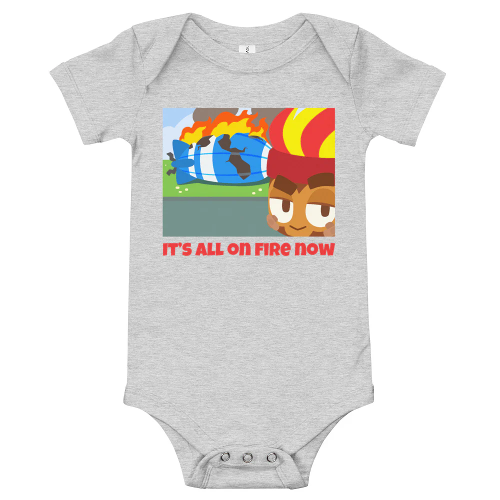 It's All On Fire Now Baby Bodysuit - Image 5