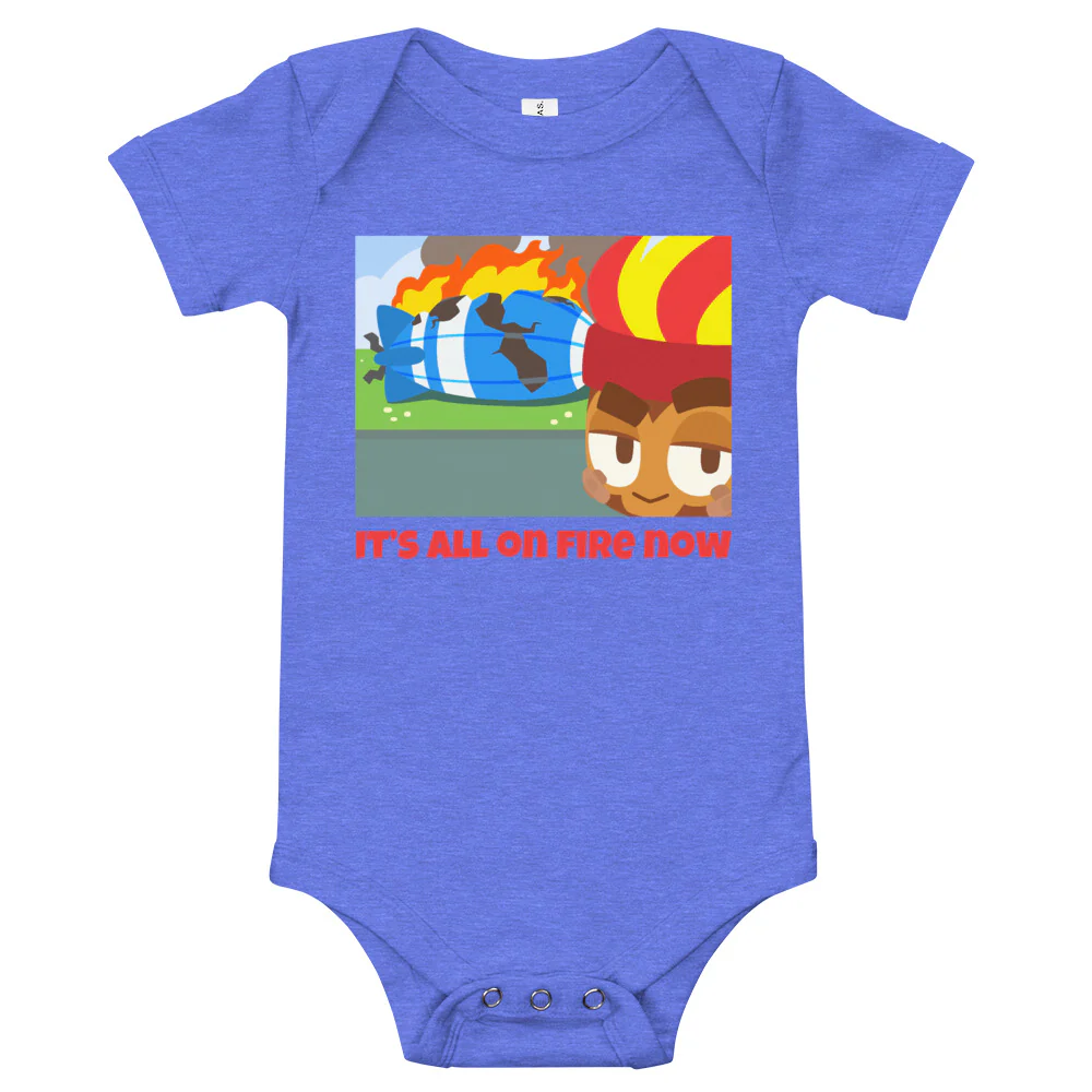 It's All On Fire Now Baby Bodysuit - Image 7