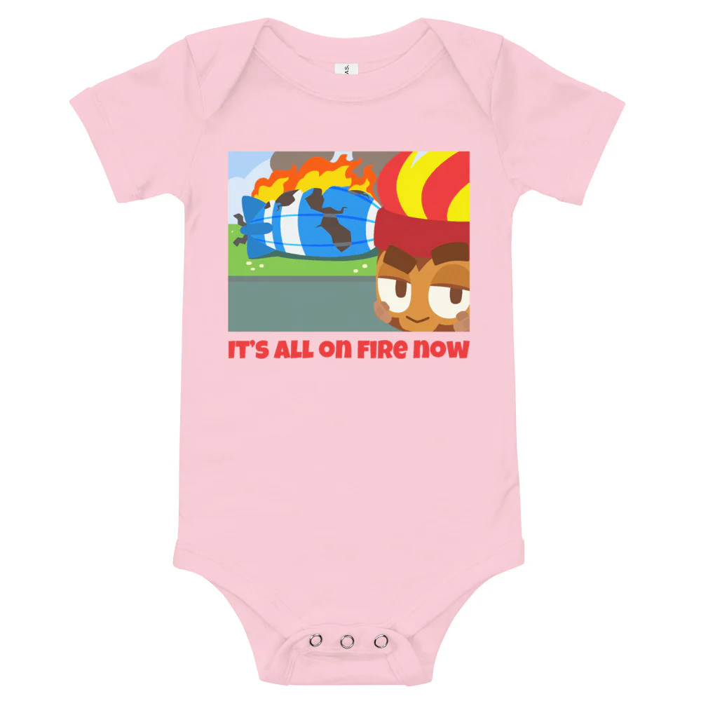 It's All On Fire Now Baby Bodysuit - Image 8