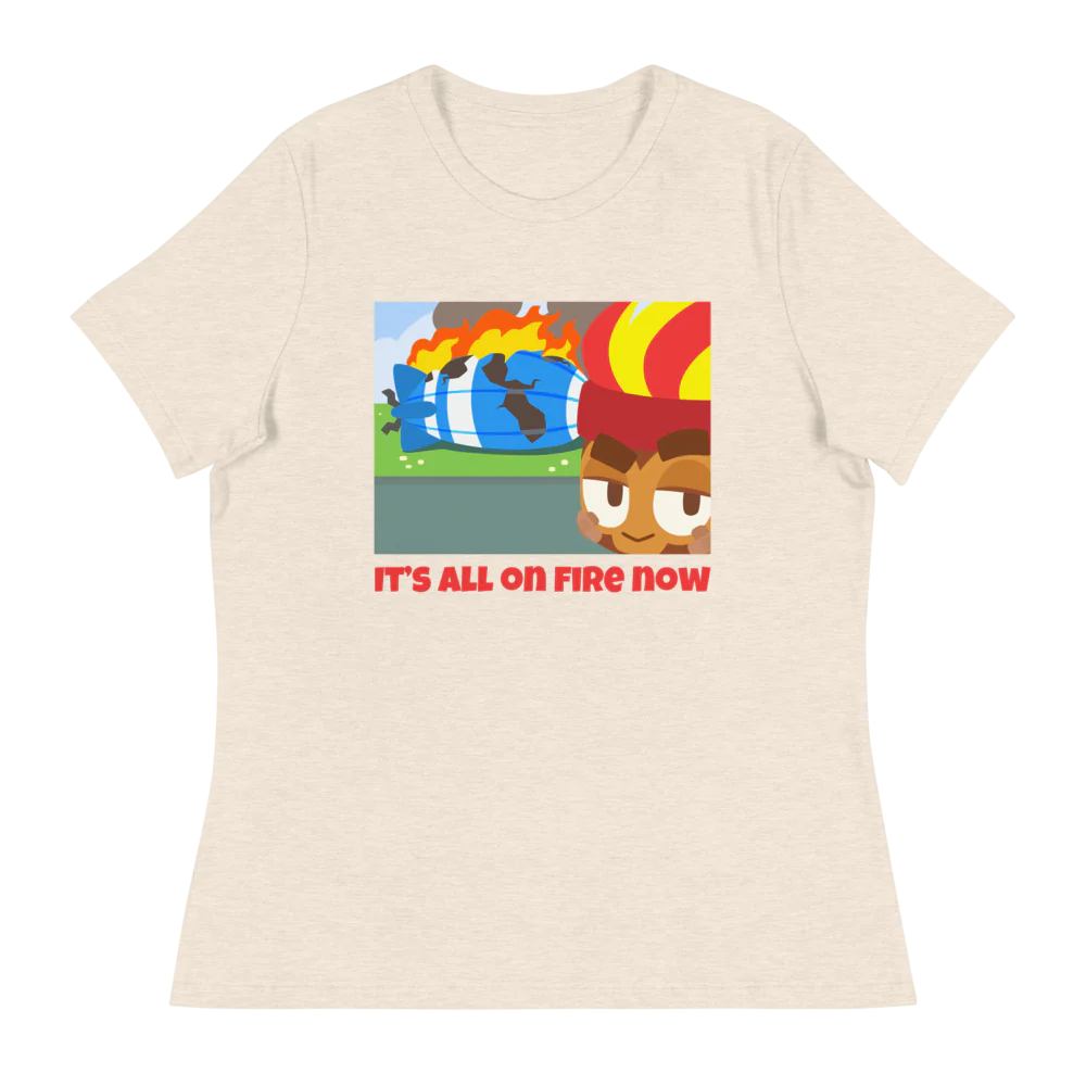 It's All On Fire Now Shirt (Women's) - Image 7
