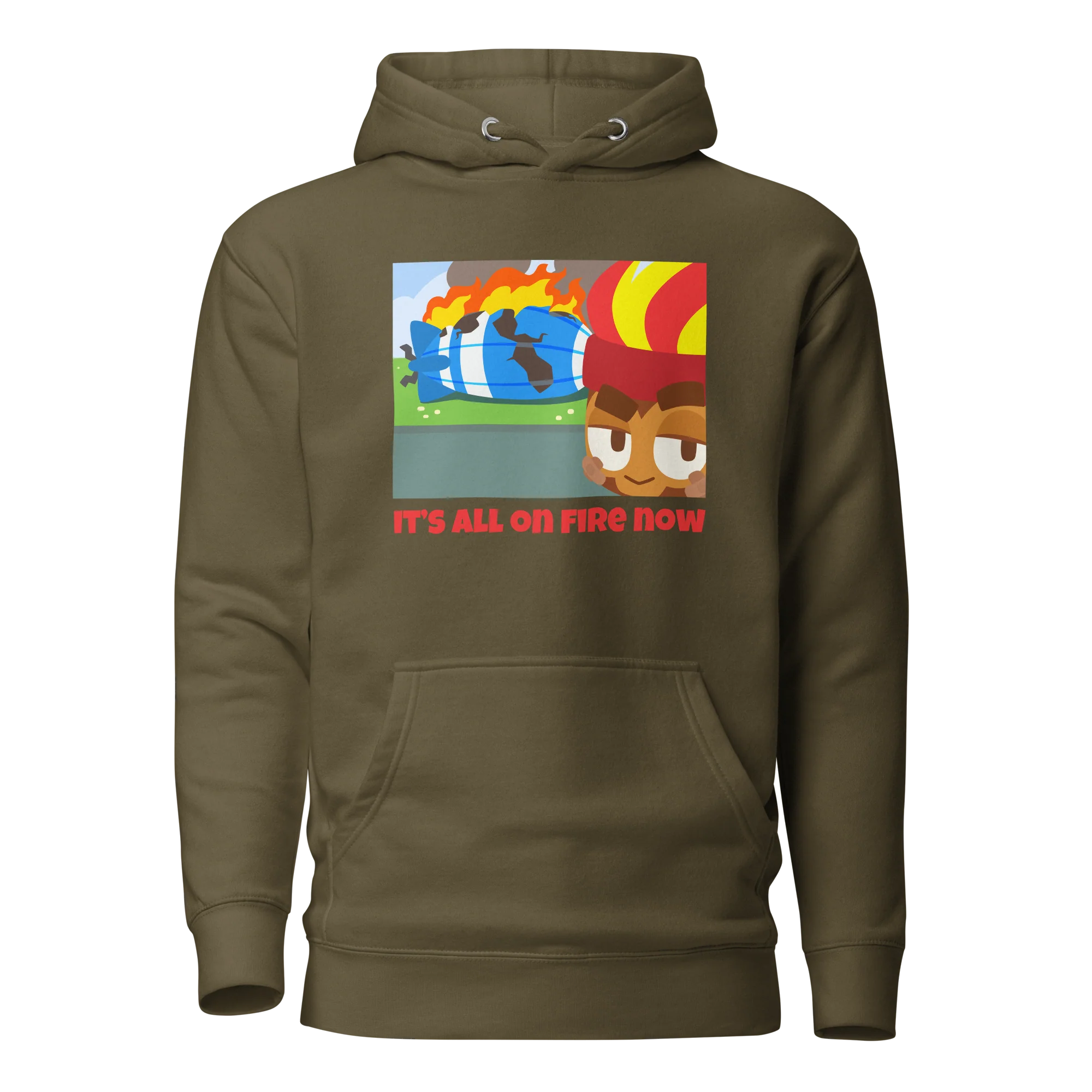 It's All On Fire Now Hoodie (Unisex) - Image 12