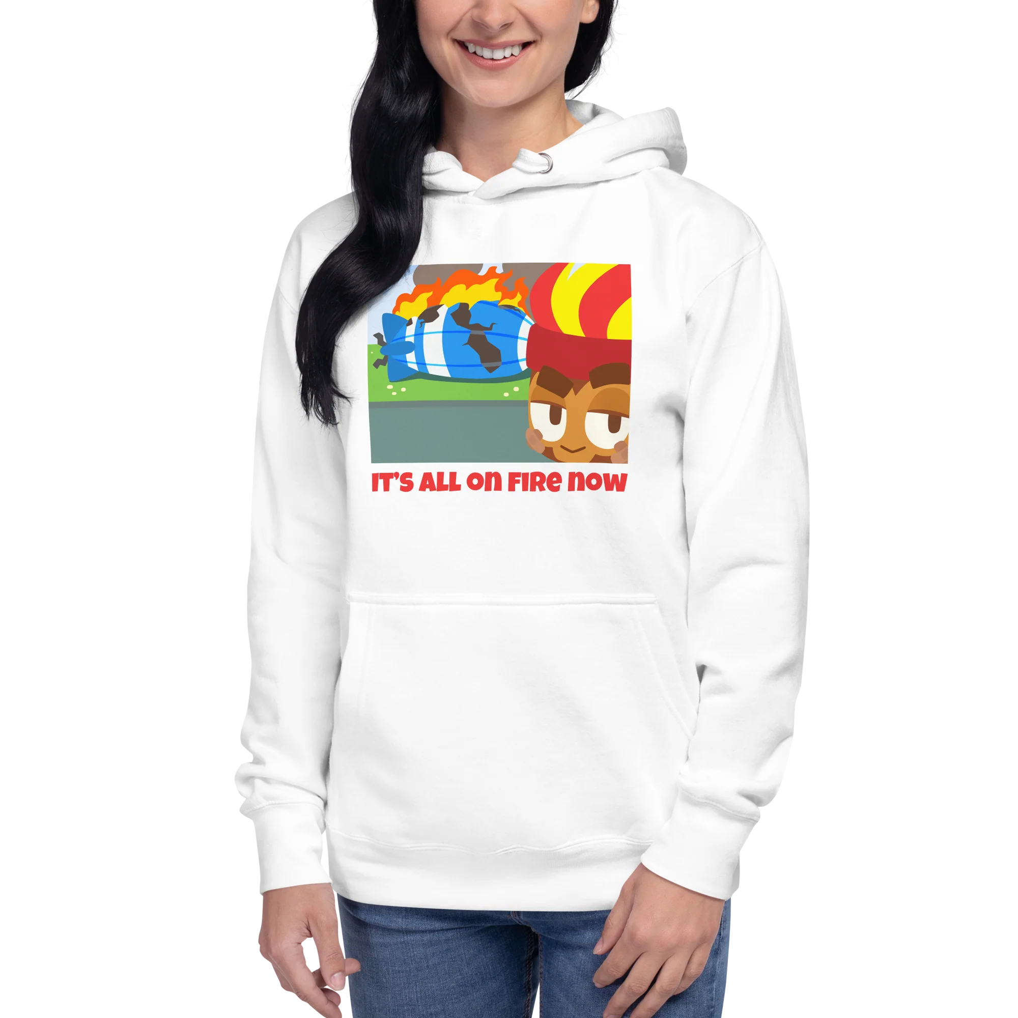 It's All On Fire Now Hoodie (Unisex) - Image 3