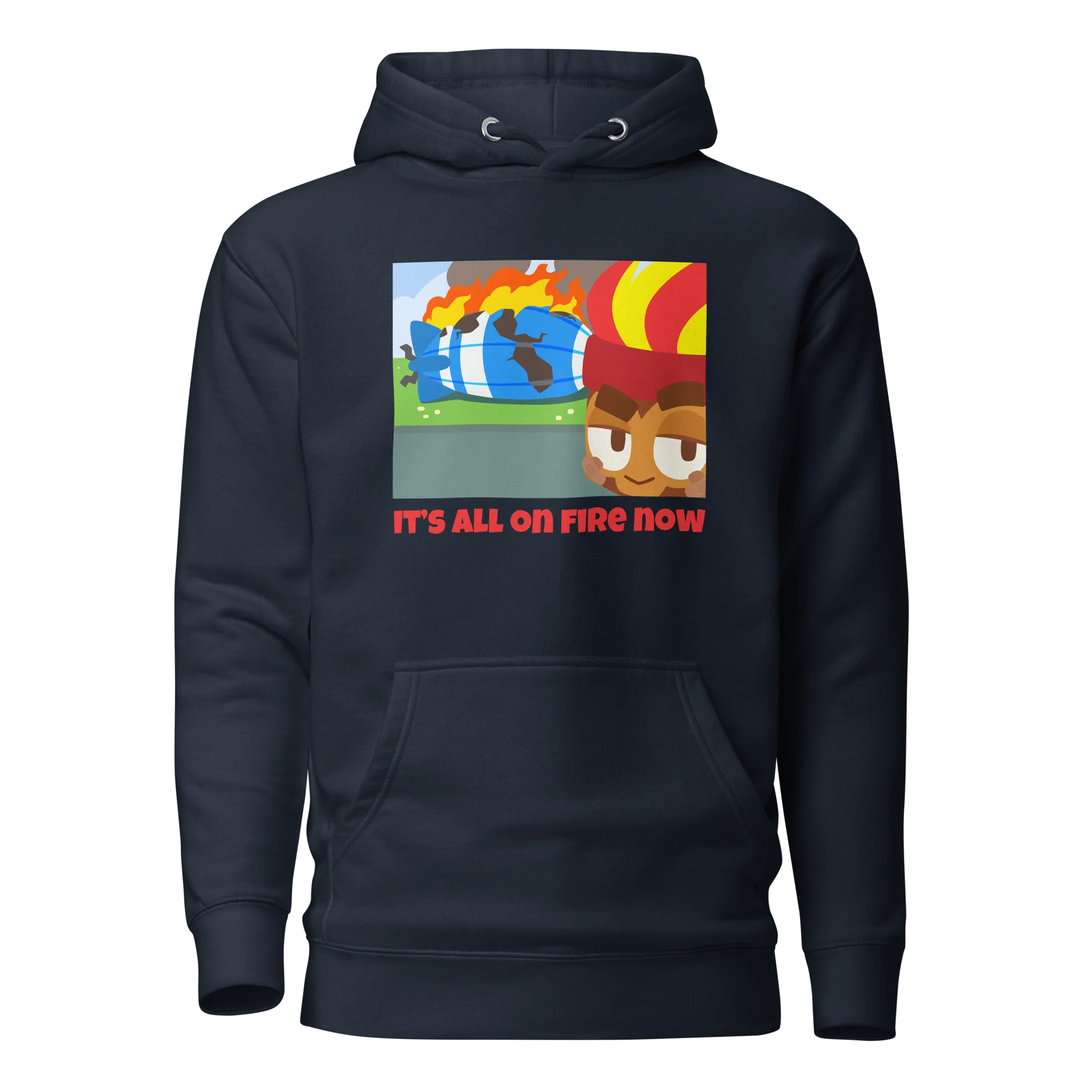 It's All On Fire Now Hoodie (Unisex) - Image 6