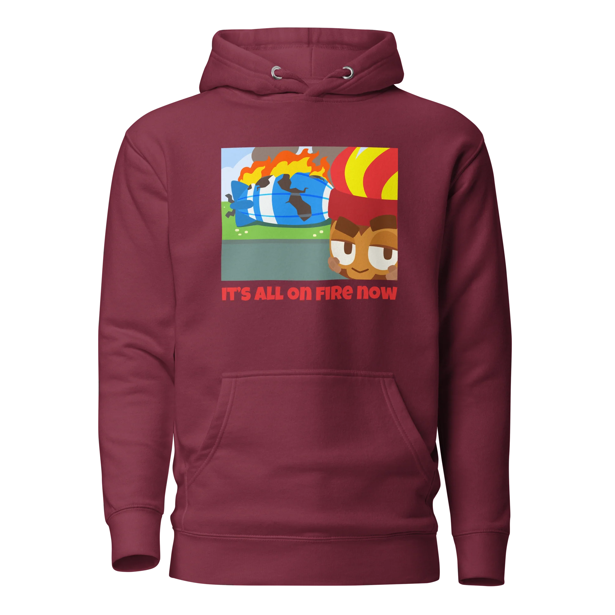 It's All On Fire Now Hoodie (Unisex) - Image 7