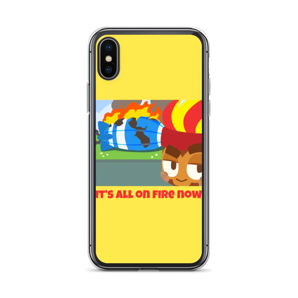 It's All On Fire Now iPhone Case - Image 12