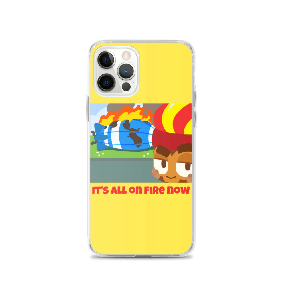 It's All On Fire Now iPhone Case - Image 24