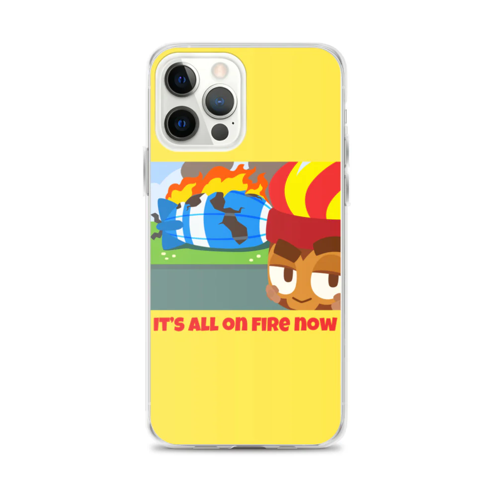 It's All On Fire Now iPhone Case - Image 26
