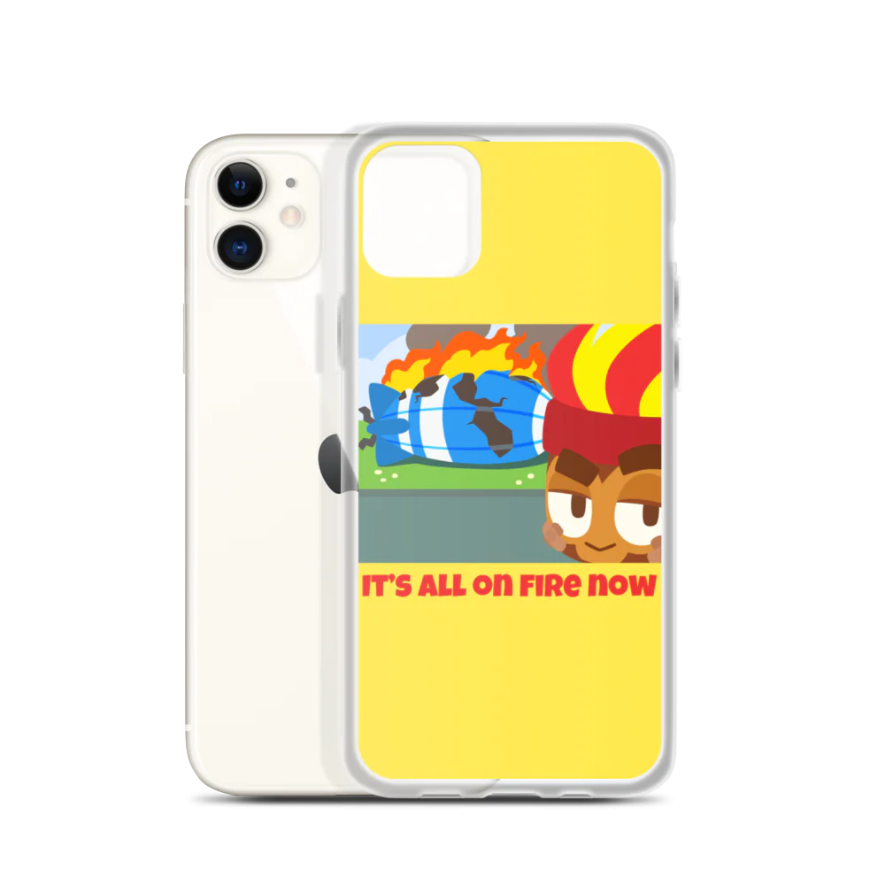 It's All On Fire Now iPhone Case - Image 4
