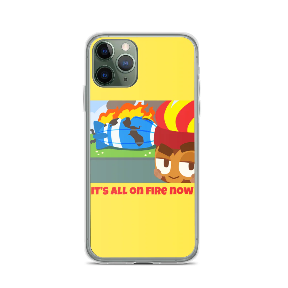 It's All On Fire Now iPhone Case - Image 5