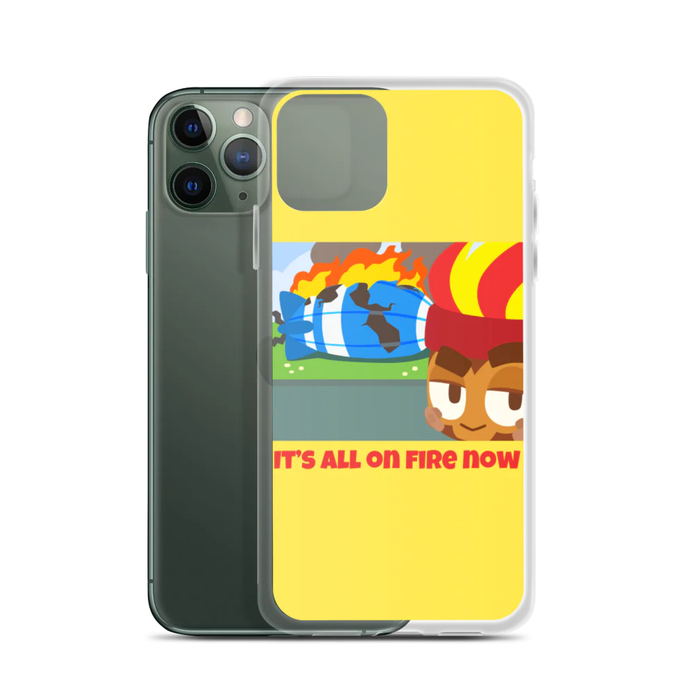 It's All On Fire Now iPhone Case - Image 6