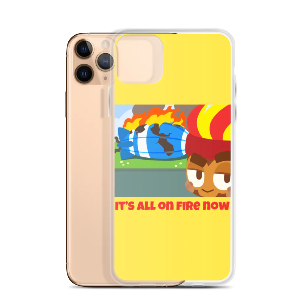 It's All On Fire Now iPhone Case - Image 7