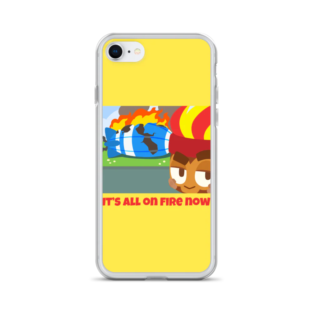 It's All On Fire Now iPhone Case - Image 8